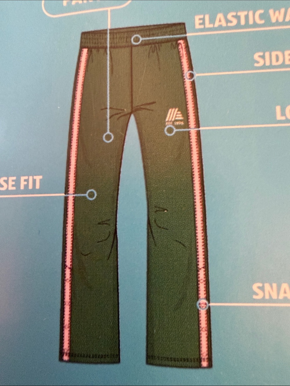 Aldi Gear 2026 Women’s Snap Buttons Pants Size L